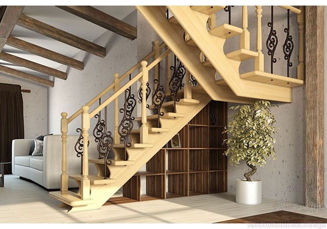 Как выбрать лестницу для загородного дома